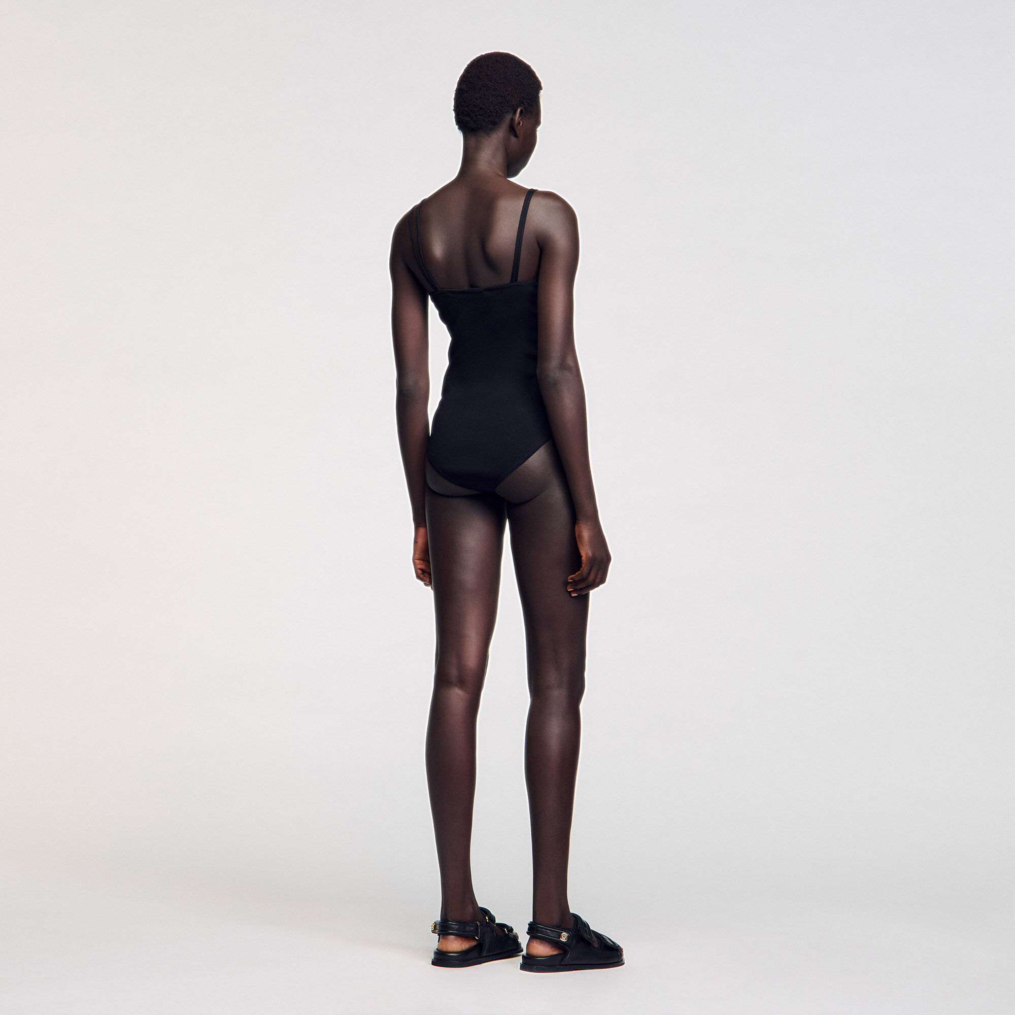 Body en maille à détail bijou