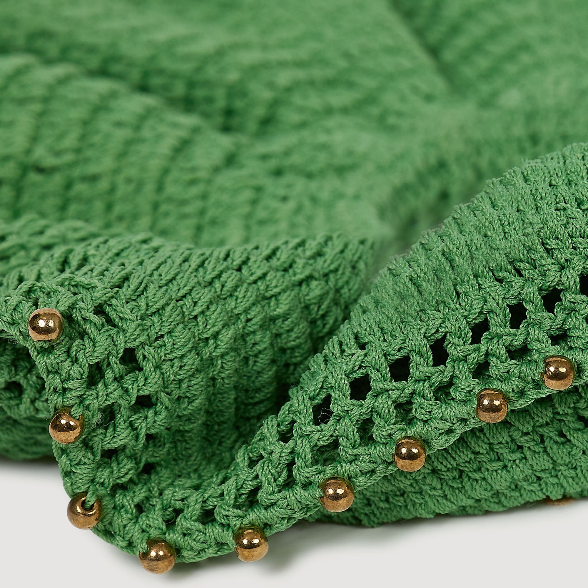 Chouchou en crochet perlé