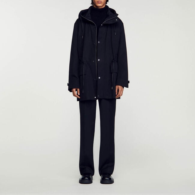 Parka à capuche