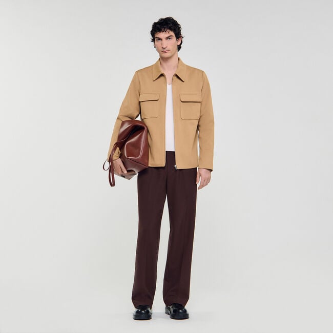 Blouson zippé