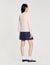Pull bicolore en laine et cachemire 