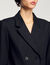Veste de costume à boutonnage croisé 