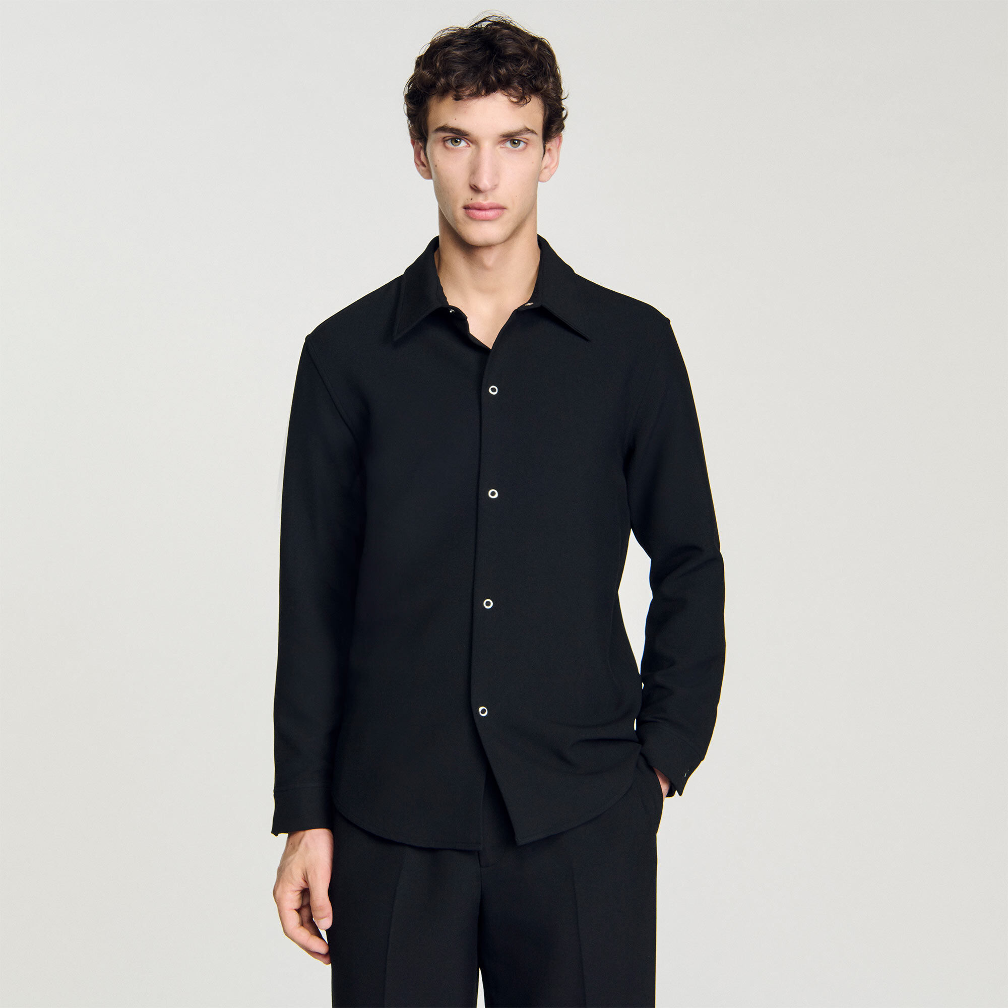 Chemise en jersey à manches longues