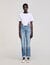 T-shirt court orné de strass