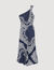 Robe longue à imprimé bandana 