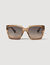 Lunettes de soleil larges