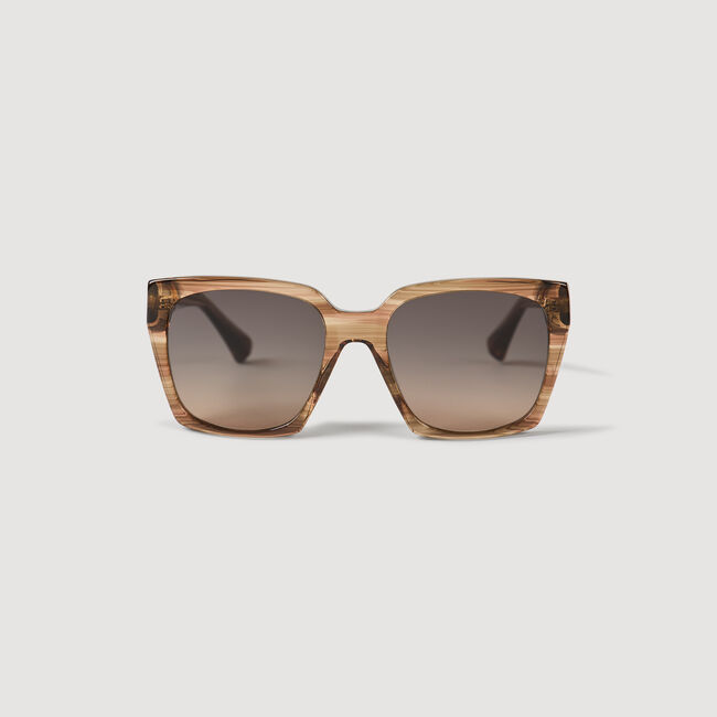 Lunettes de soleil larges