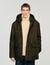 Parka en laine avec capuche