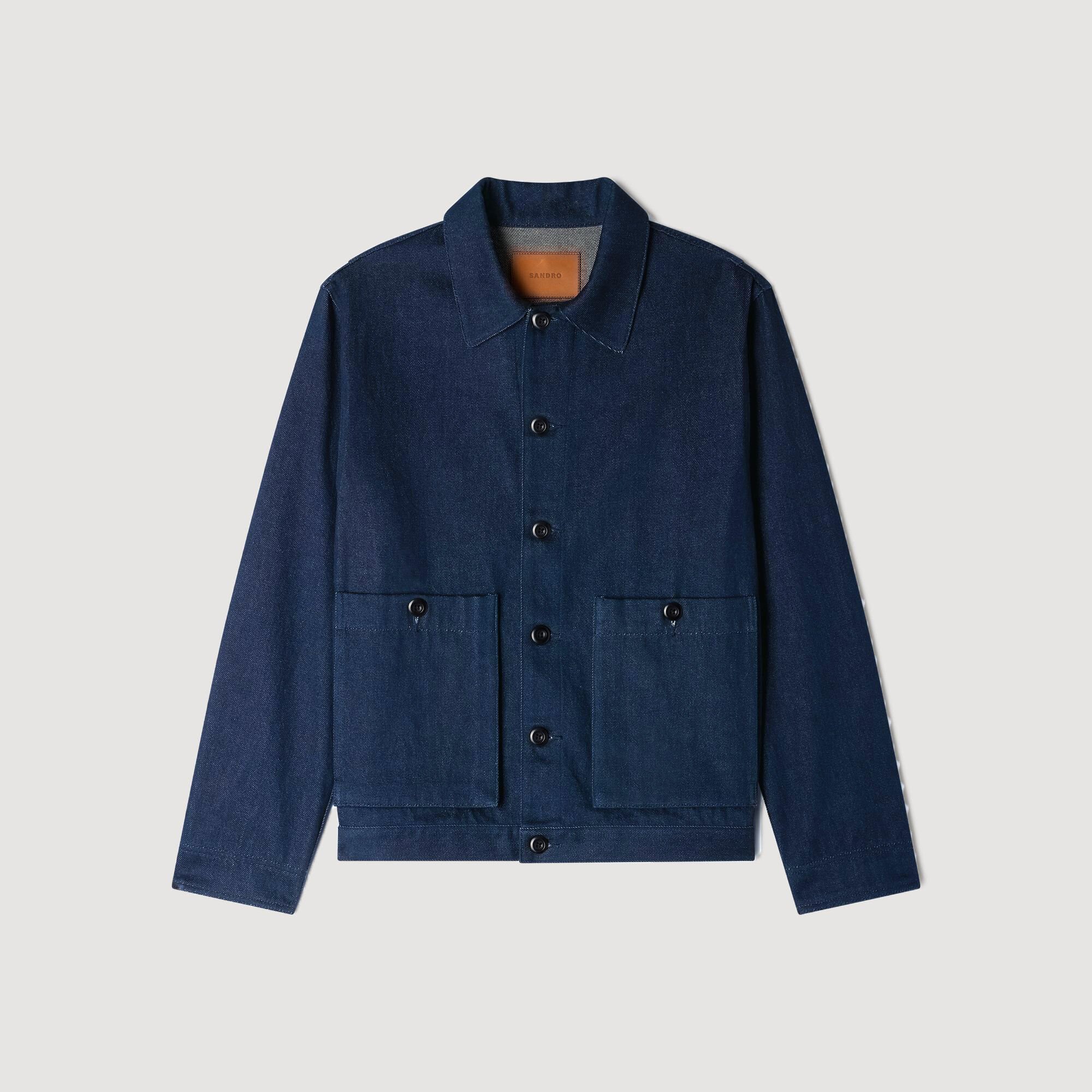 Blouson worker en denim 