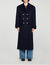 Manteau long oversize double face