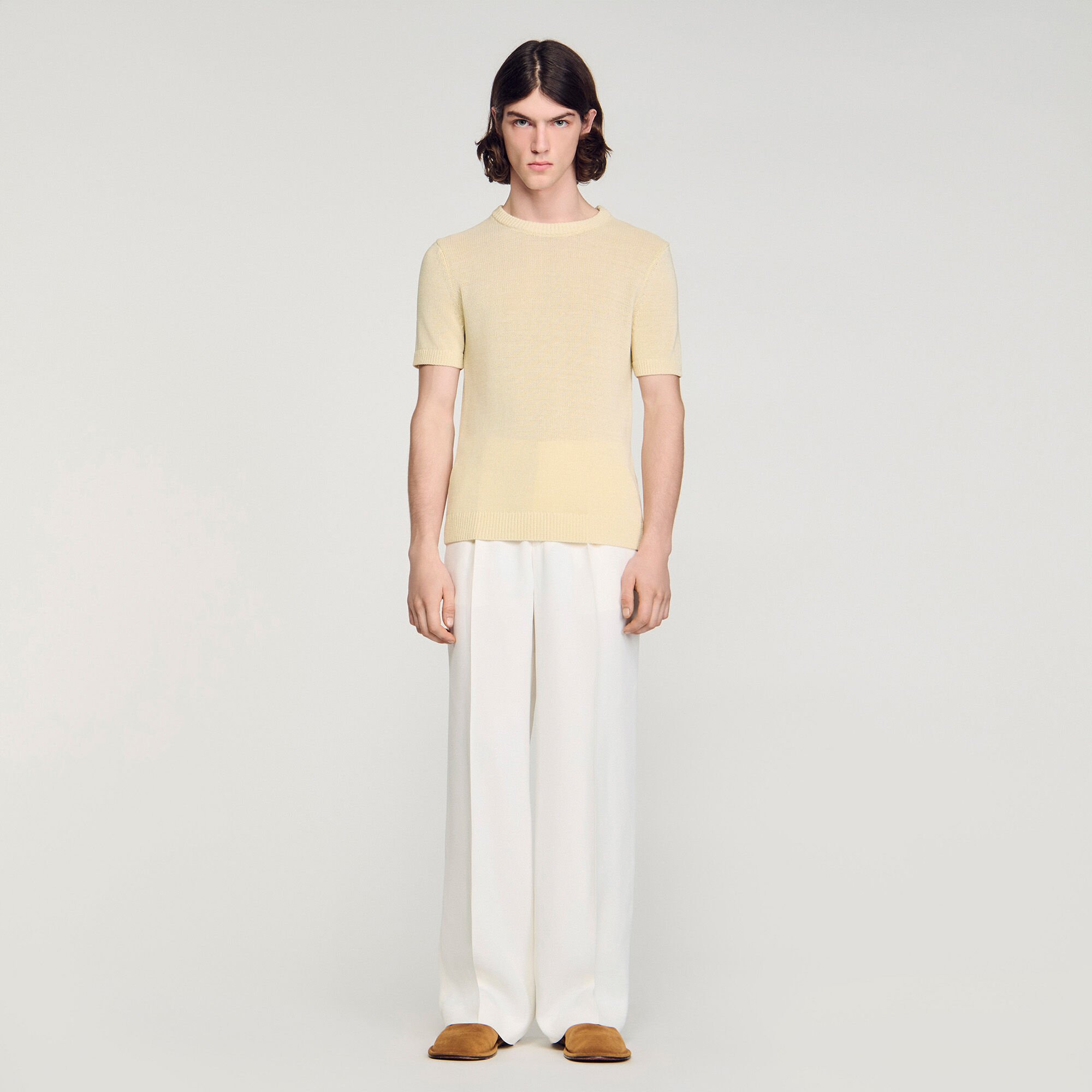 T-shirt en maille fine