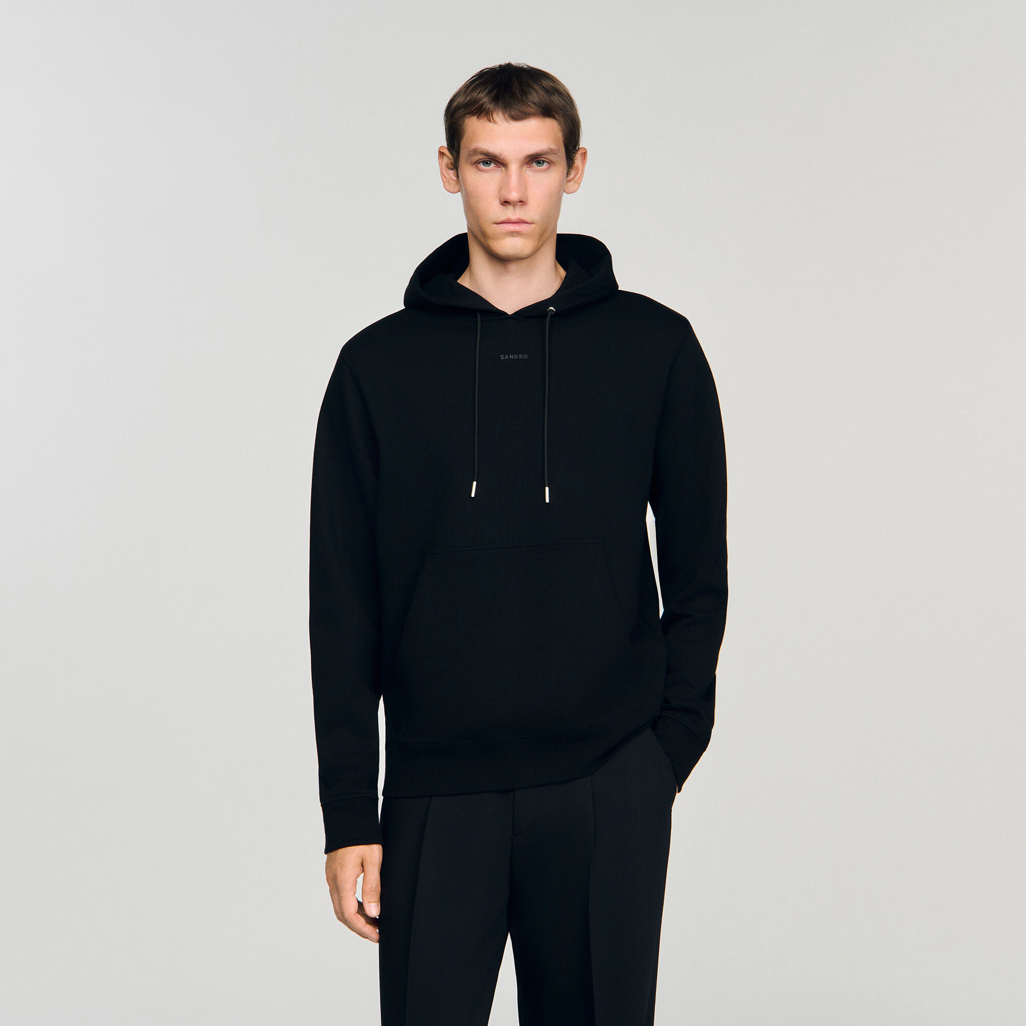 Sweatshirt à capuche logo