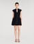 Robe courte en maille