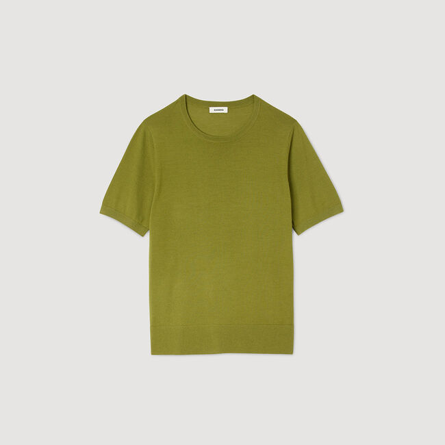 Pull à manches courtes