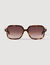 Lunettes de soleil rectangulaires
