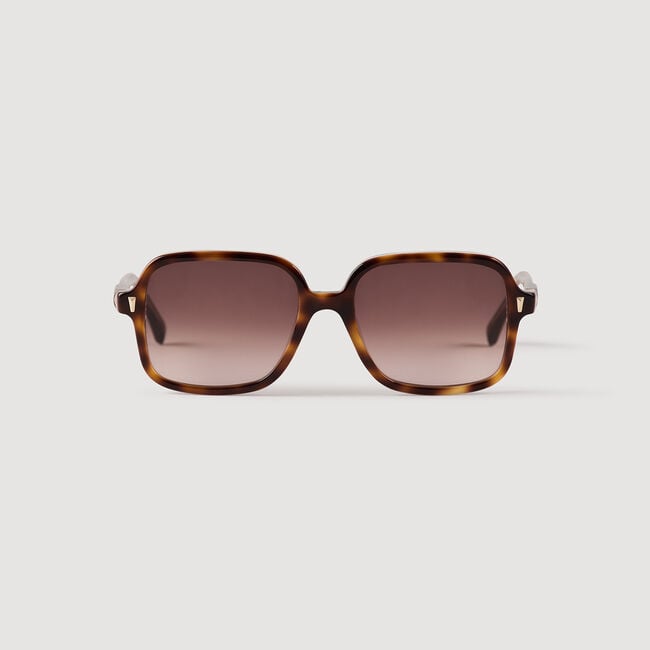 Lunettes de soleil rectangulaires