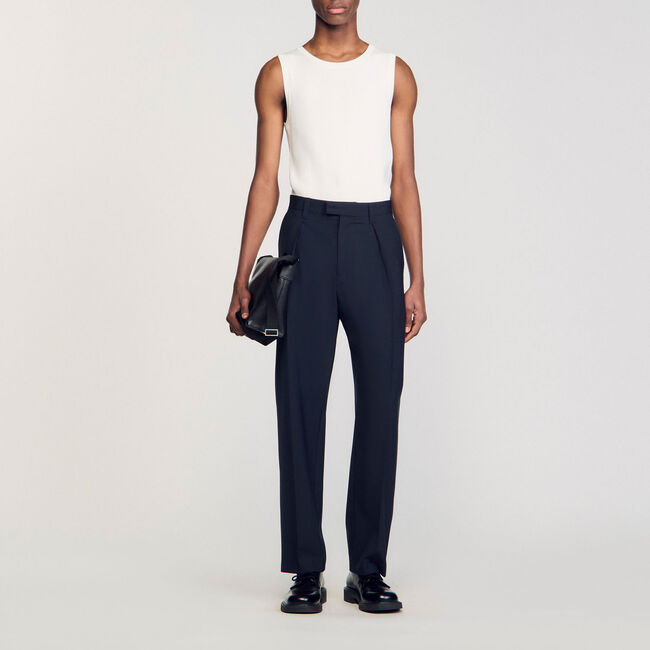 Pantalon large - Homme | Sandro Paris