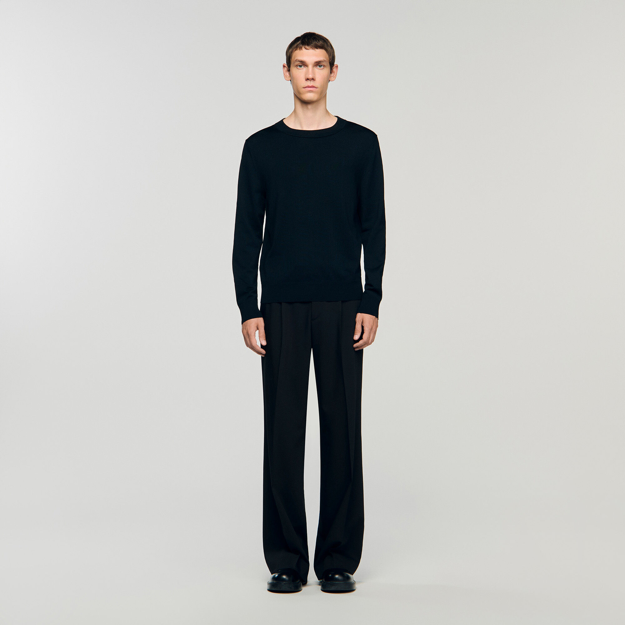 Pull en maille fine