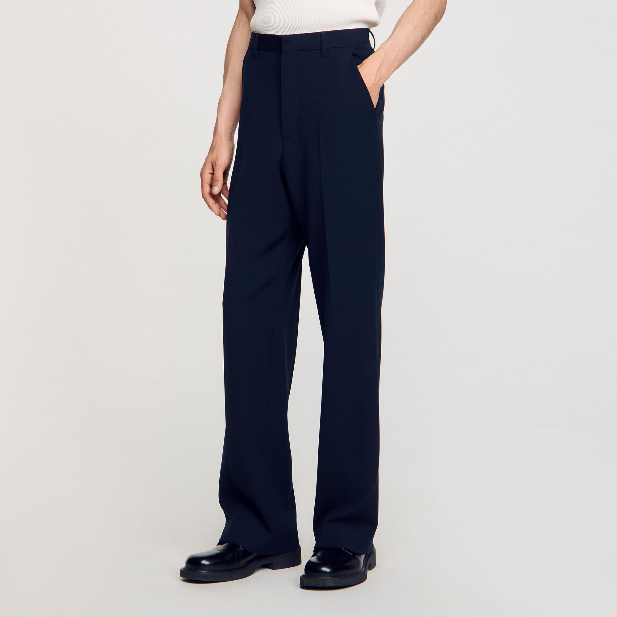 Pantalon de costume en laine