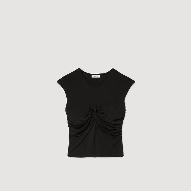 T-shirt drapé