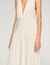 Robe longue pliss&eacute;e