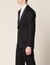 Veste de smoking en grain de poudre