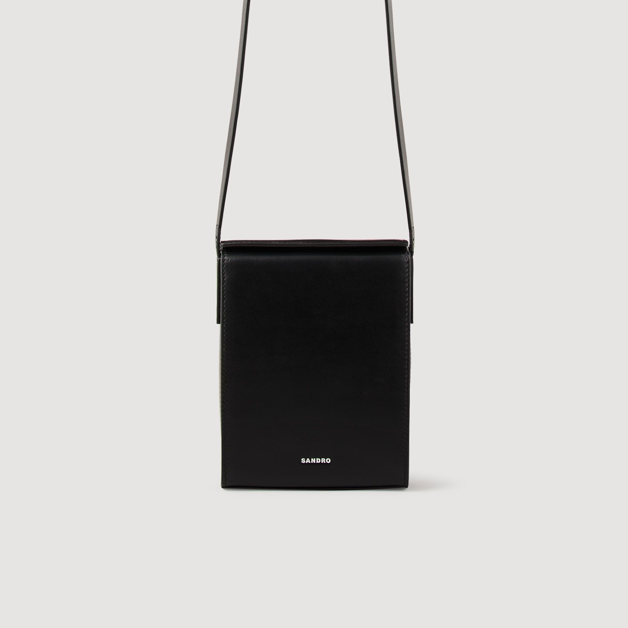 Pochette à bandoulière en cuir