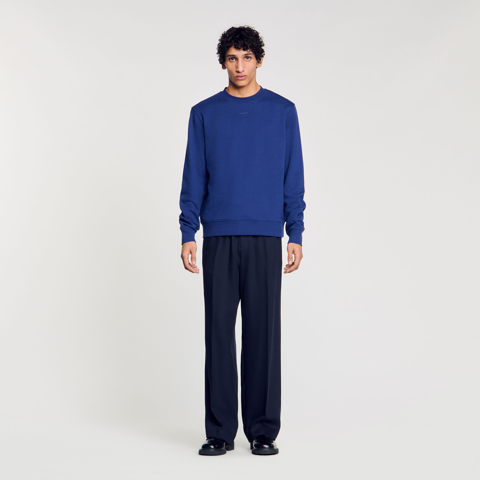Sweatshirt en coton à logo 