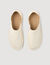 Slippers en cuir grainé
