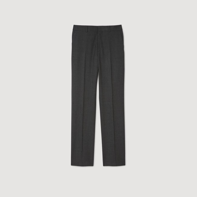 Pantalon de costume en laine