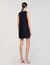 Robe courte galon strass