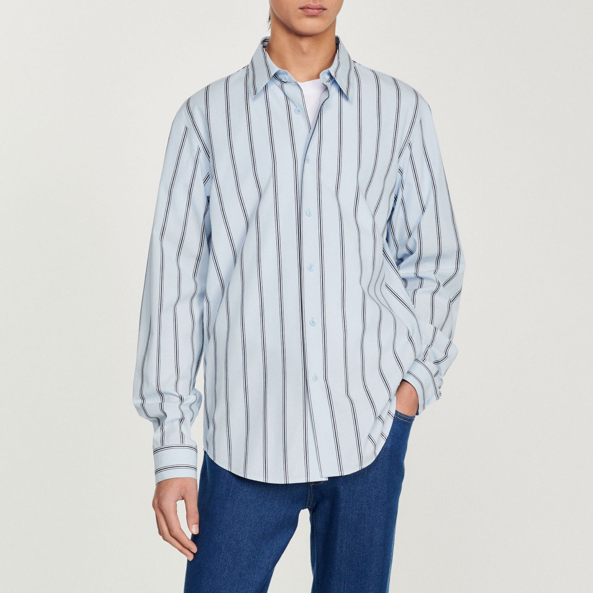 Chemise à rayures