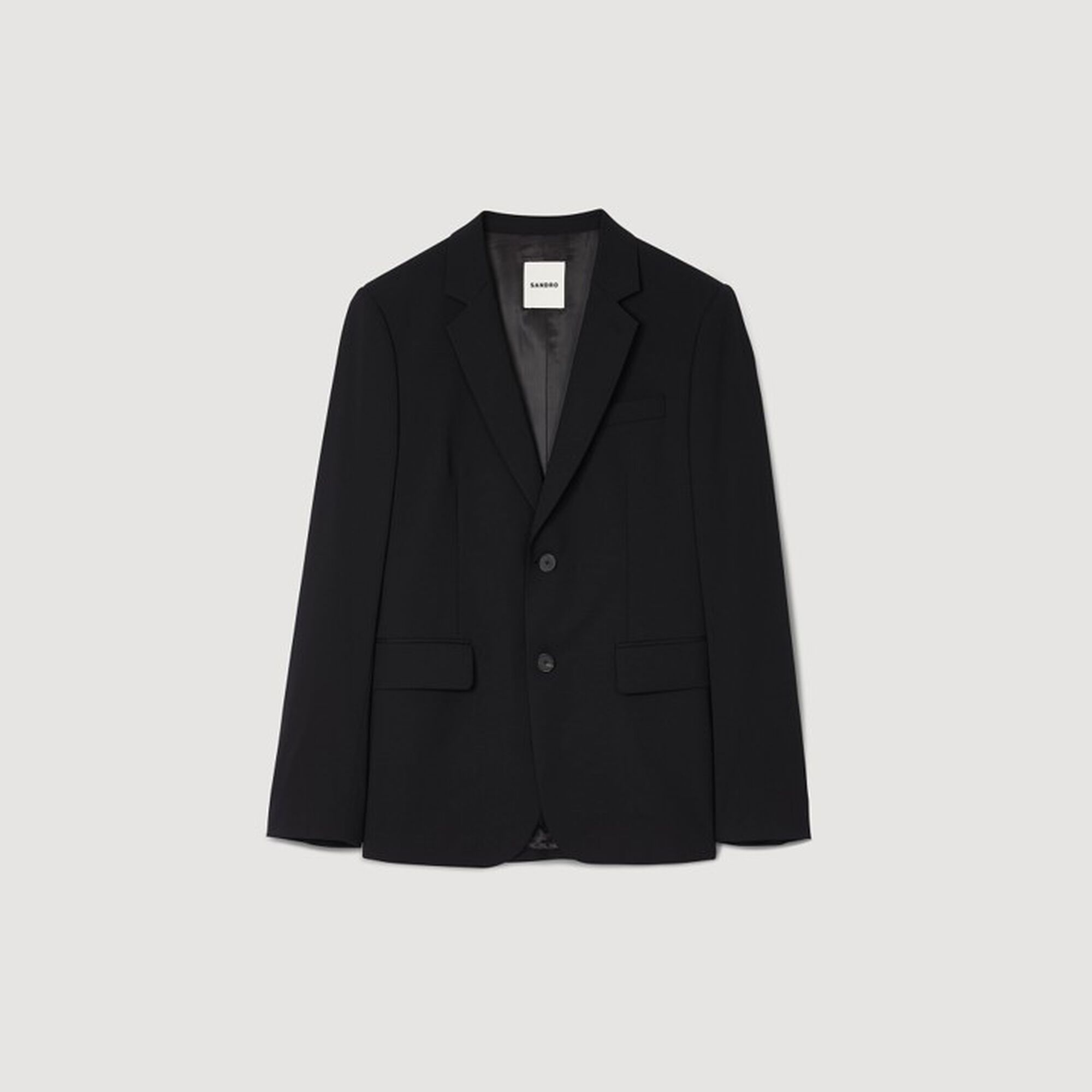 Veste de costume en laine vierge