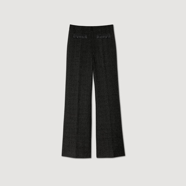 Pantalon de tailleur en tweed Pantalon de tailleur en tweed