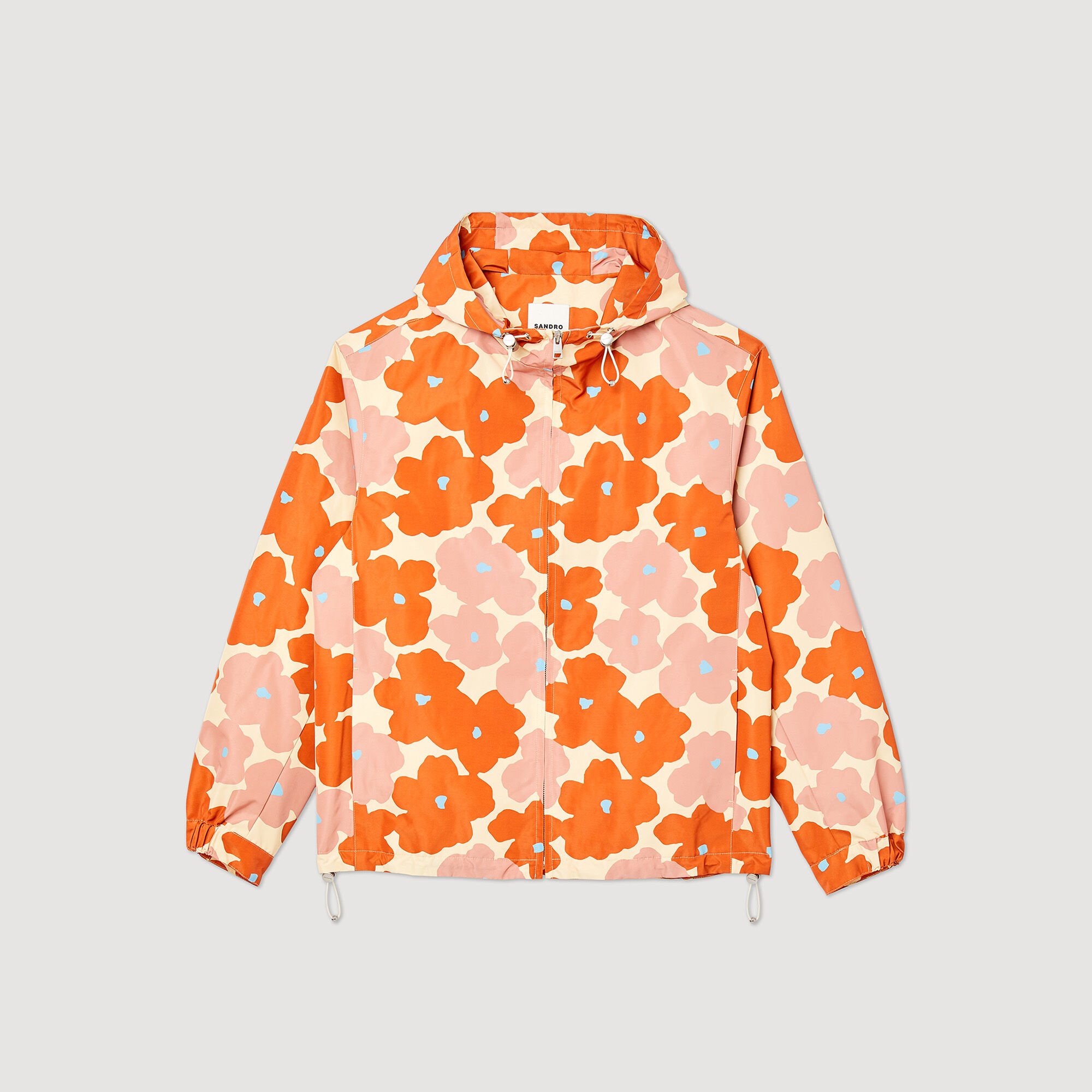 Blouson imprimé fleurs