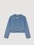 Blouson en denim strassé
