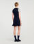 Robe courte en maille 2 en 1