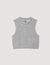 Top court en maille sans manches - Femme | Sandro Paris