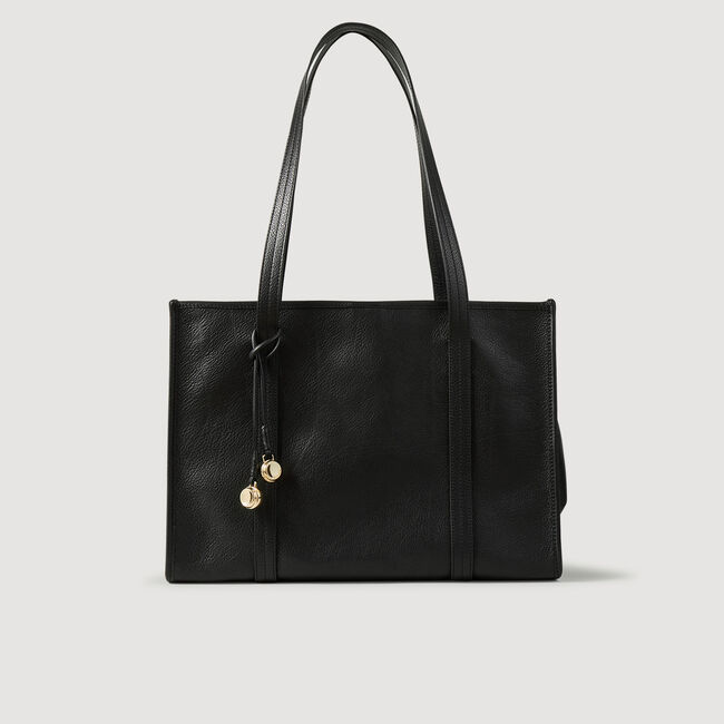 Sac cabas souple en cuir