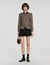 Veste de costume en laine ray&eacute;e - Femme | Sandro Paris