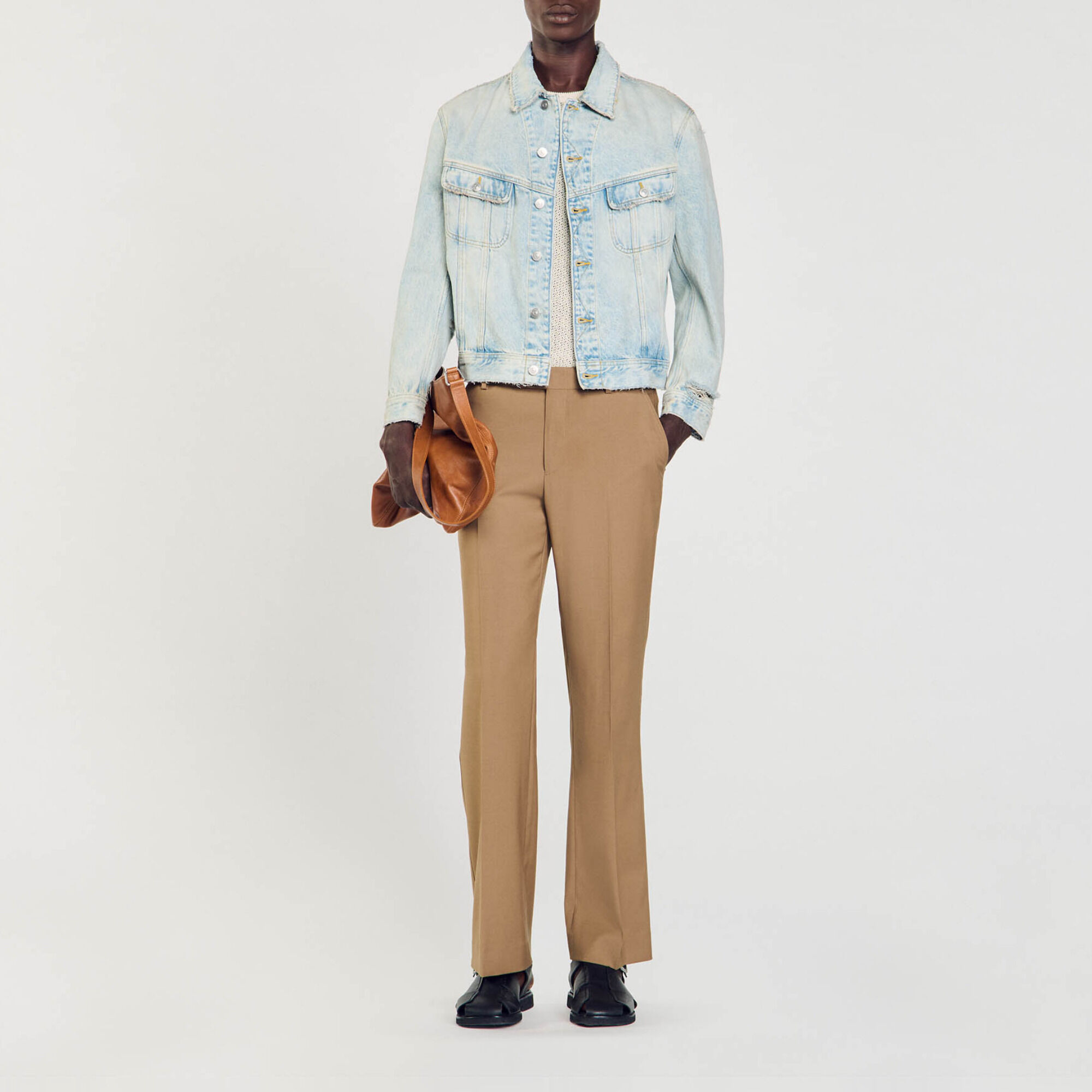Vestes en jean pour homme Sandro Paris