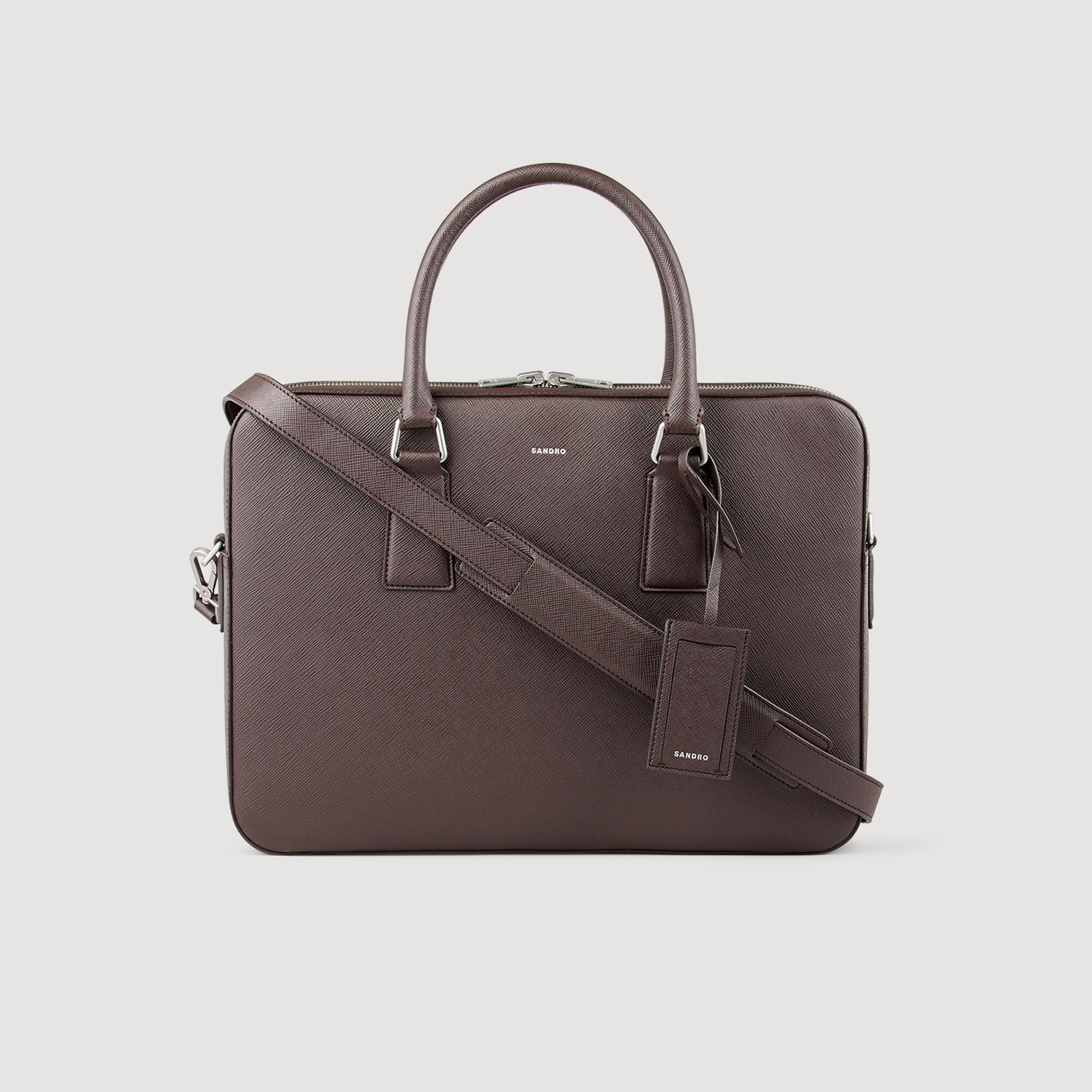 Briefcase en cuir reconstitué