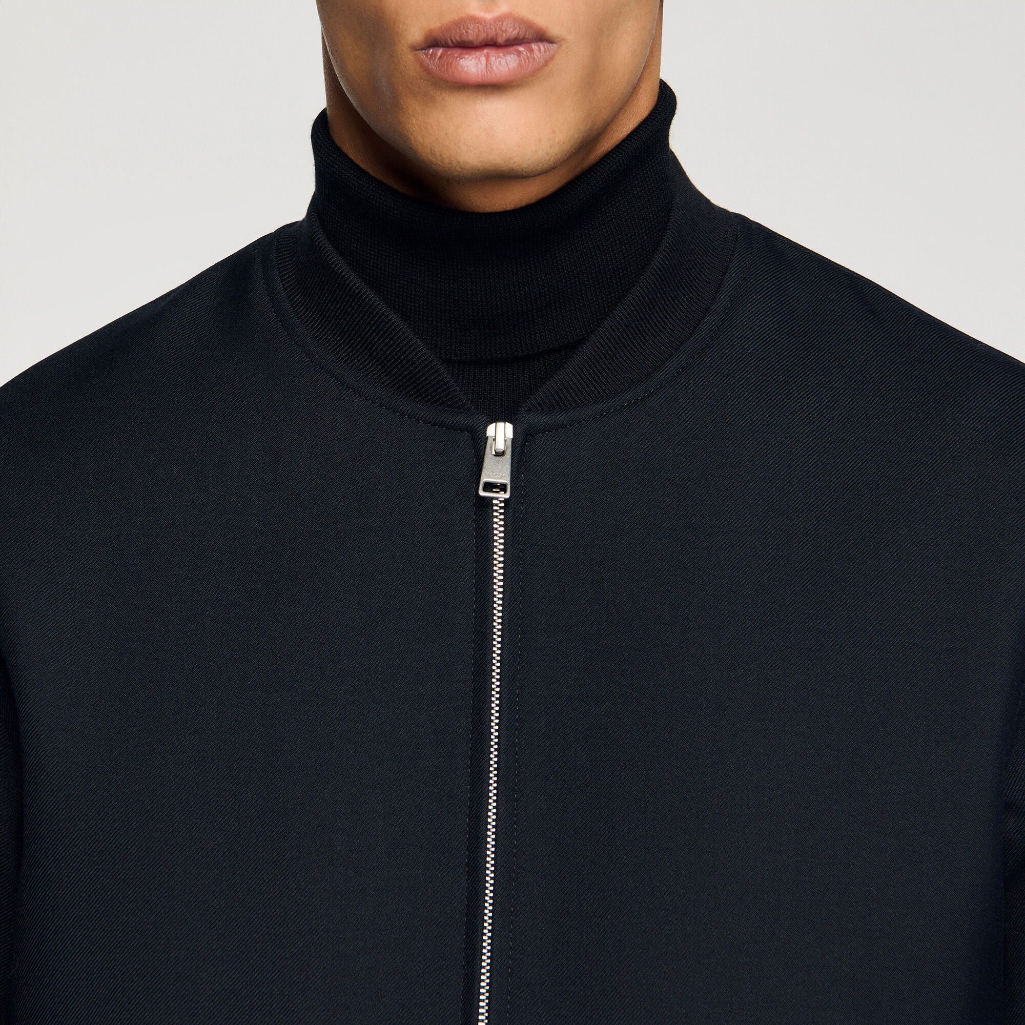 Blouson teddy en laine