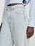 Jean barrel d&eacute;lav&eacute; coton