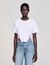 T-shirt court orné de strass