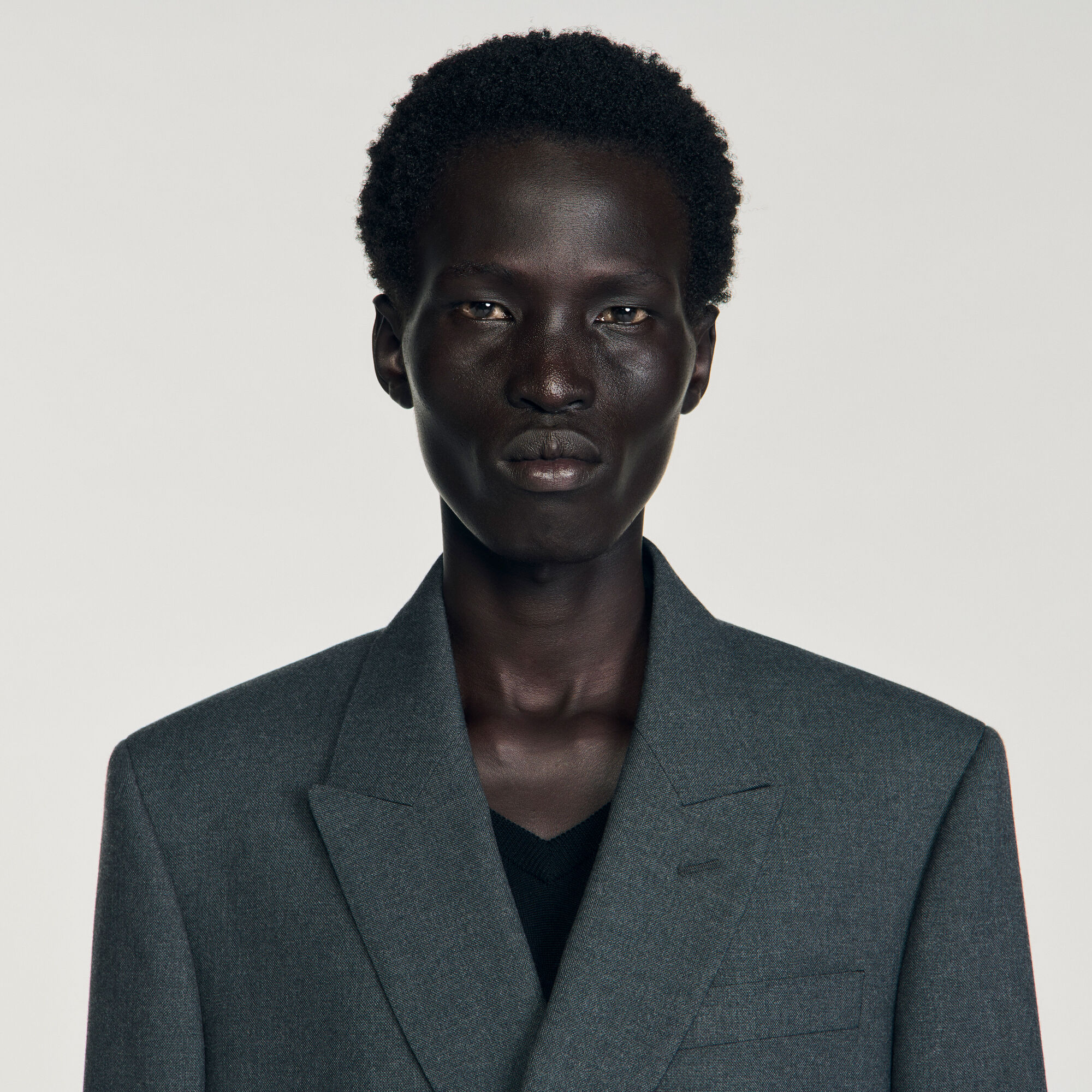 Veste de costume croisée