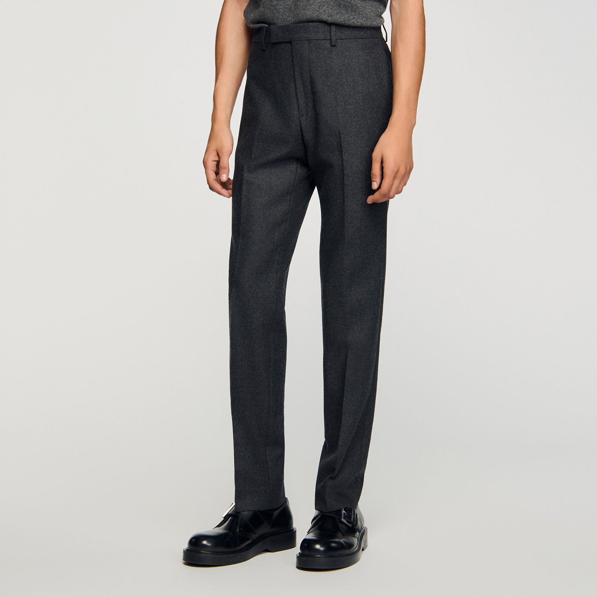 Pantalon de costume en laine
