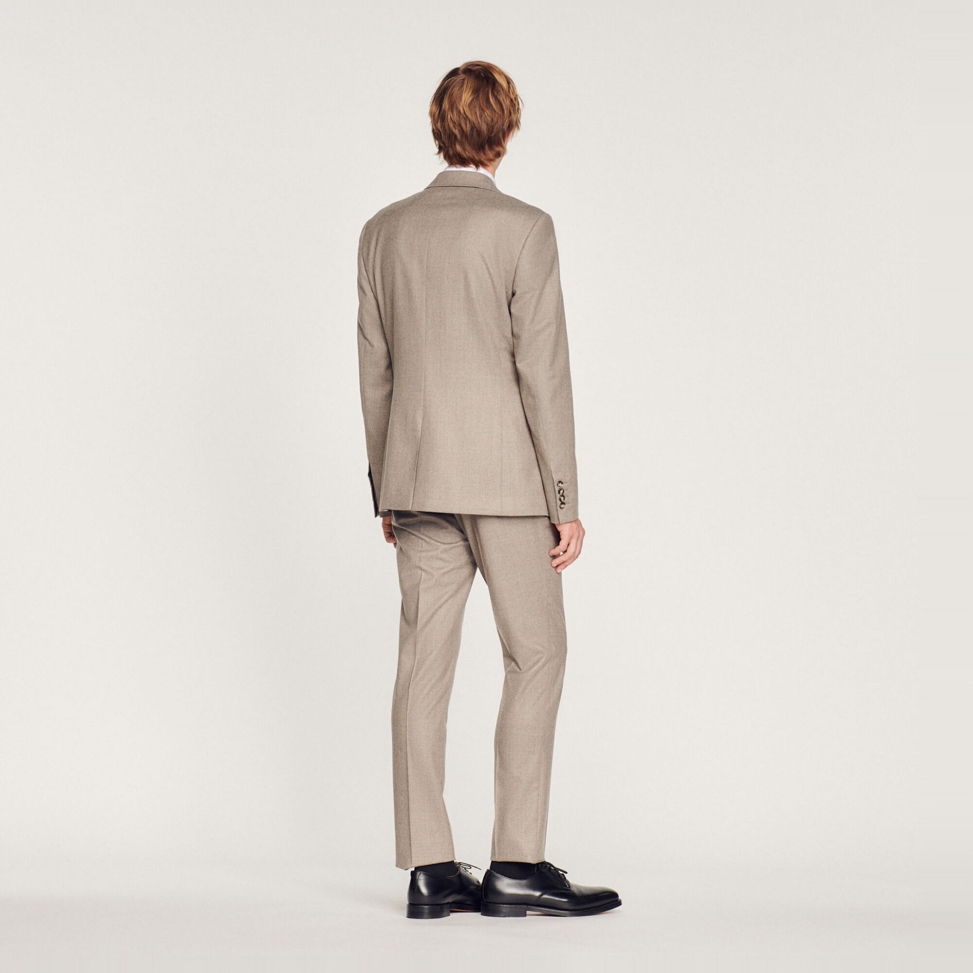 Veste de costume en flanelle