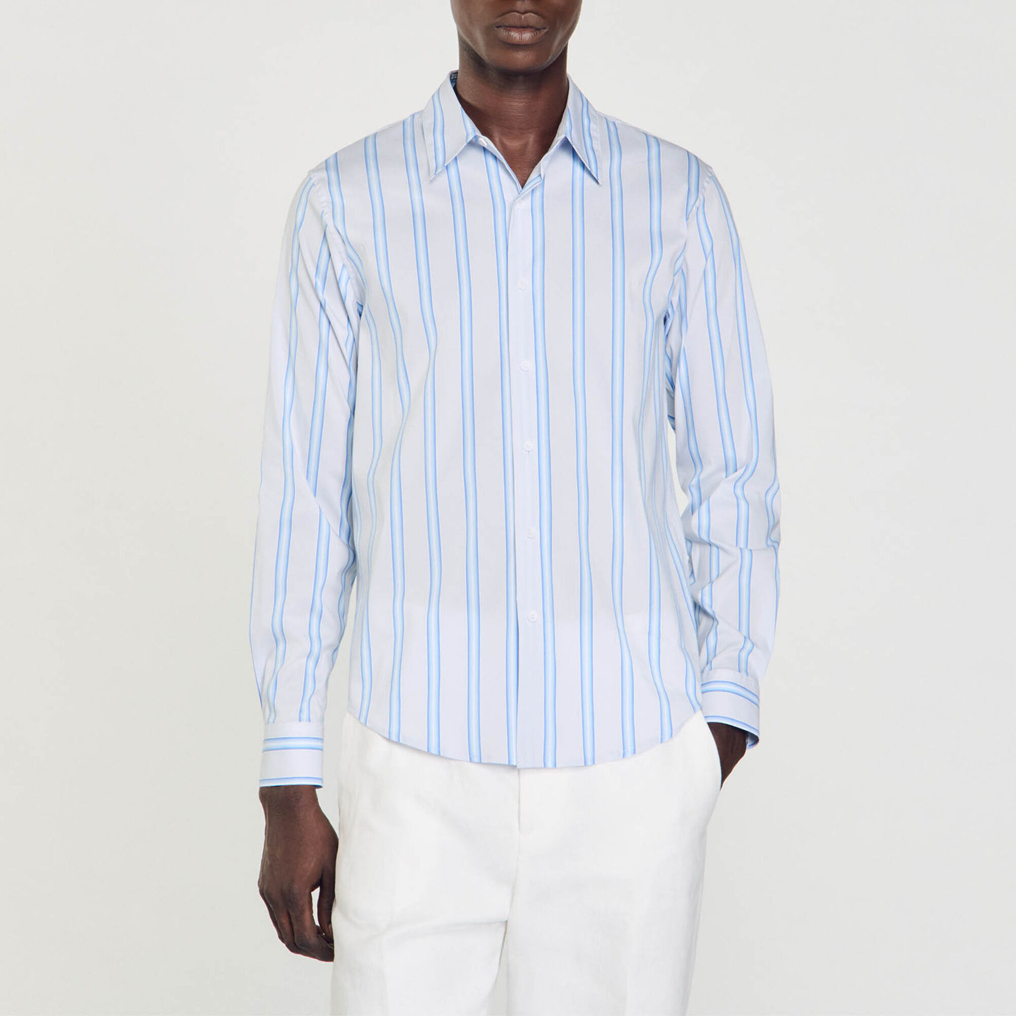 Chemise à rayures