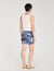 Short de bain &agrave; motif hippie